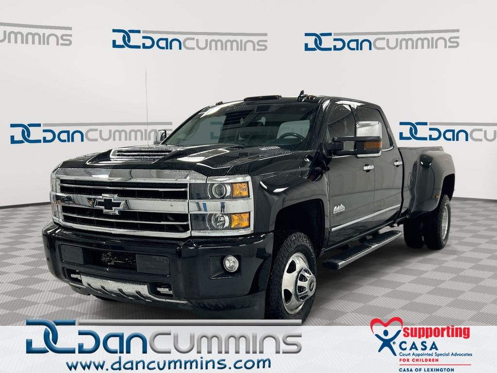 Black 2019 Chevrolet Silverado 3500HD Pickup Truck Four-Wheel Drive 6-Speed Automatic