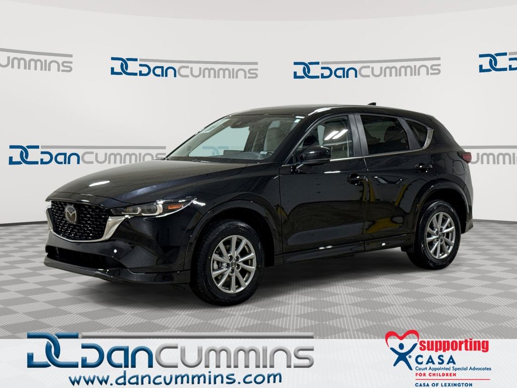 Jet Black Mica 2025 Mazda CX-5 2.5 S Preferred AWD SUV / Crossover All-Wheel Drive 6-Speed Automatic