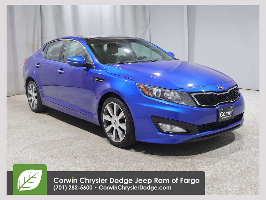 Corsa Blue 2012 Kia Optima Sedan Front-Wheel Drive 6-Speed Automatic
