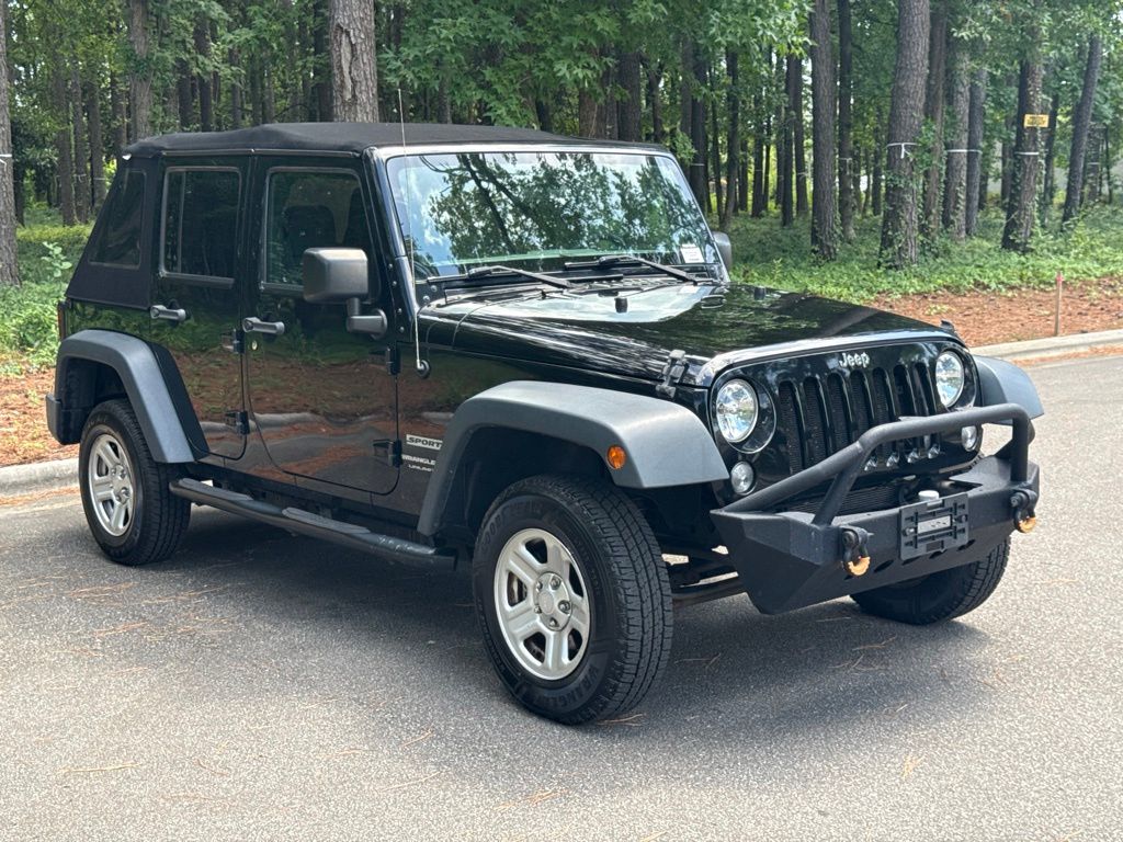 Black Clearcoat 2018 Jeep Wrangler SUV / Crossover Four-Wheel Drive 6-Speed Manual