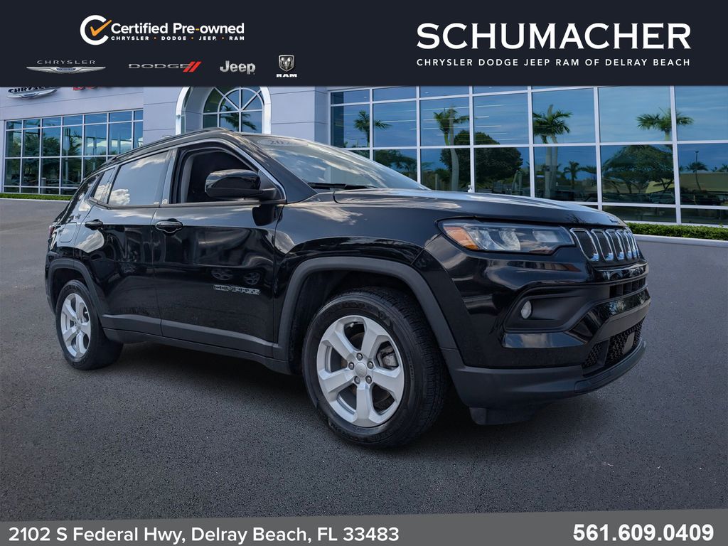 used 2022 Jeep Compass car, priced at $17,698