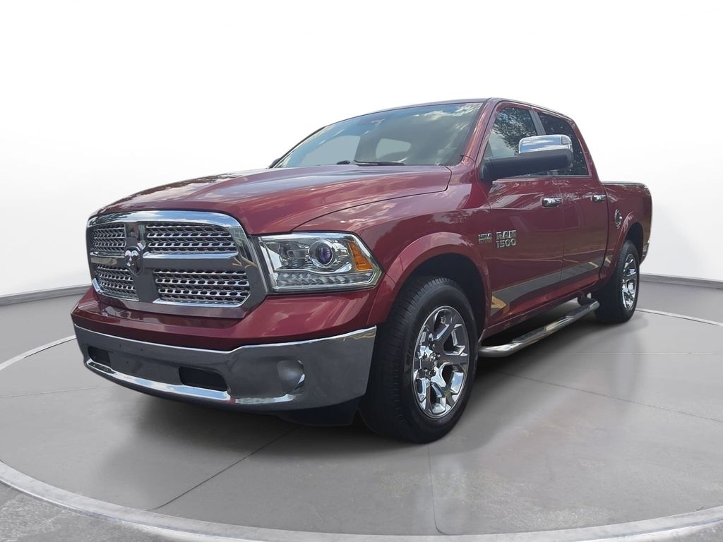 Deep Cherry Red Crystal Pearlcoat 2015 RAM 1500 Pickup Truck Four-Wheel Drive 8-Speed Automatic
