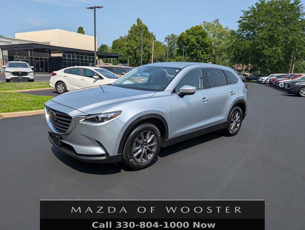Sonic Silver Metallic 2023 Mazda CX-9 SUV / Crossover All-Wheel Drive 6-Speed Automatic