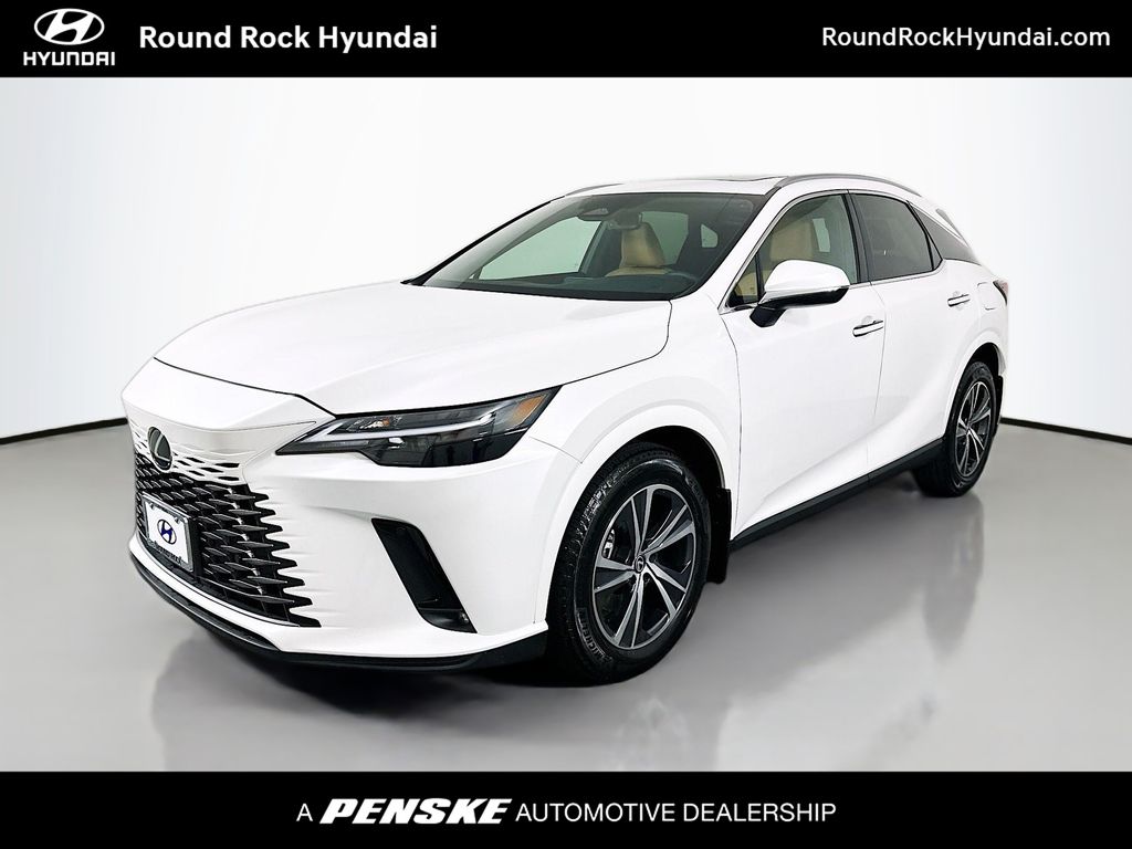 White Pearl 2024 Lexus RX Hybrid SUV / Crossover All-Wheel Drive Continuously Variable Transmission