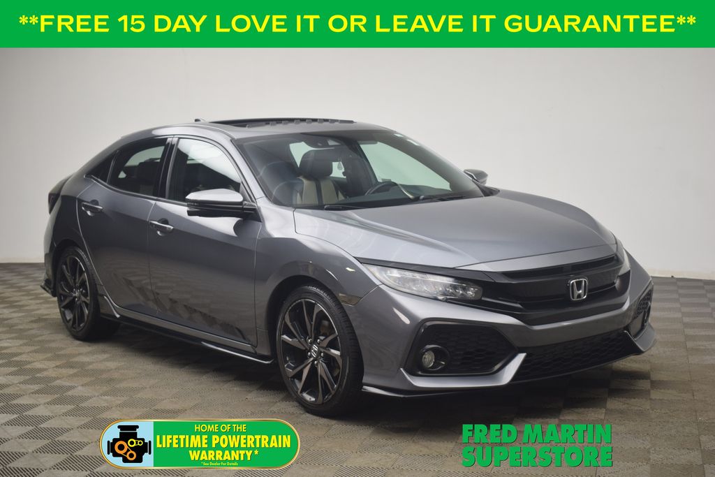 used 2018 Honda Civic car, priced at $19,700