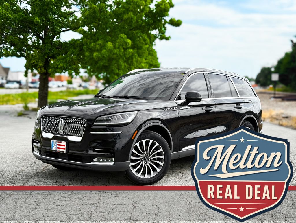 Black Metallic 2020 Lincoln Aviator SUV / Crossover All-Wheel Drive Automatic