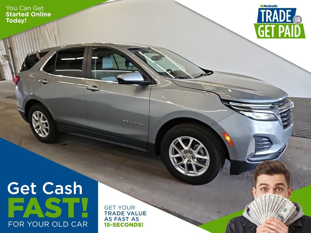 Sterling Gray Metallic 2024 Chevrolet Equinox SUV / Crossover Four-Wheel Drive 6-Speed Automatic Overdrive