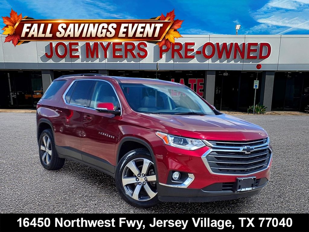 2019 Chevrolet Traverse 3LT Red at DeMontrond Mazda