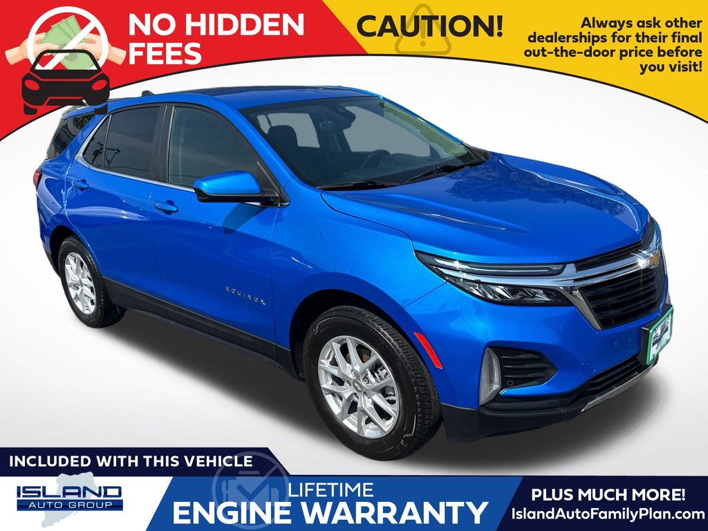 Riptide Blue Metallic 2024 Chevrolet Equinox SUV / Crossover Four-Wheel Drive 6-Speed Automatic Overdrive