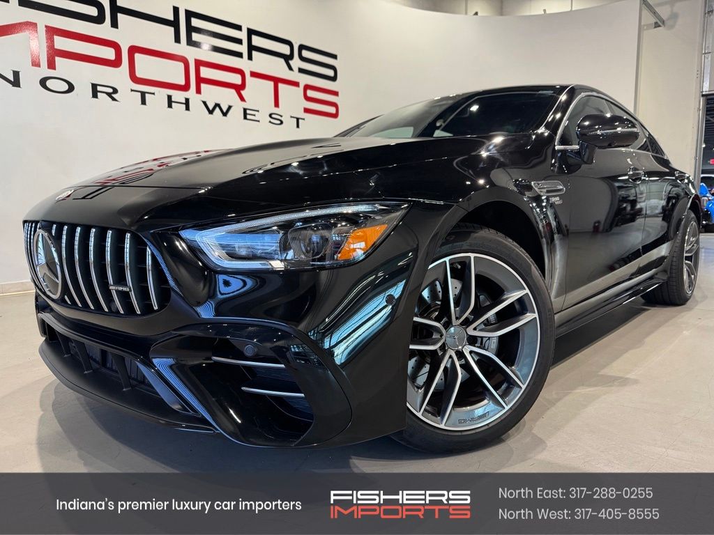 Black 2026 Mercedes-Benz AMG GT Coupe All-Wheel Drive 9-Speed Automatic
