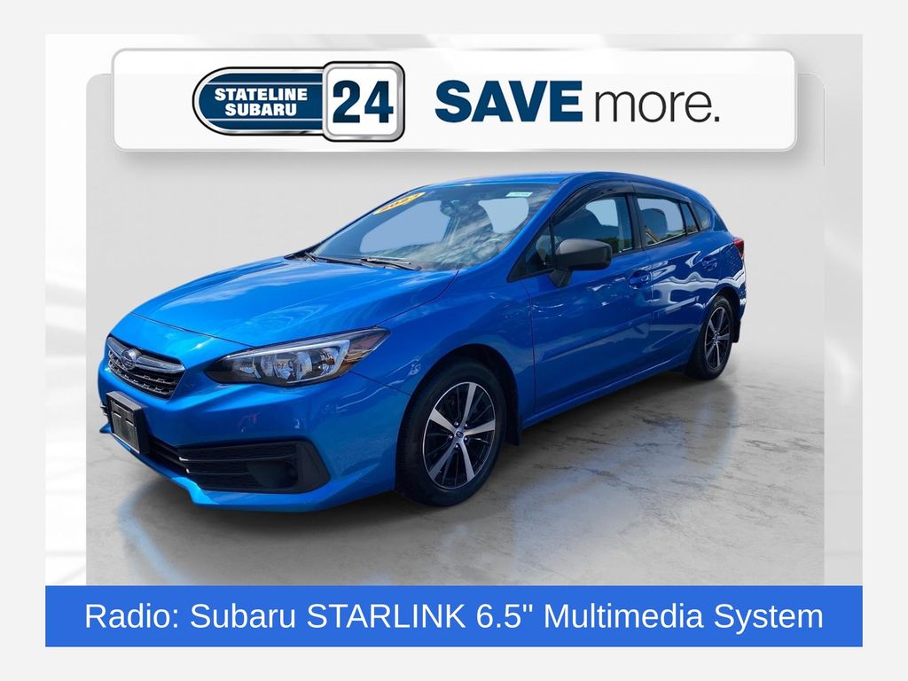 Ocean Blue Pearl 2023 Subaru Impreza Wagon All-Wheel Drive Continuously Variable Transmission