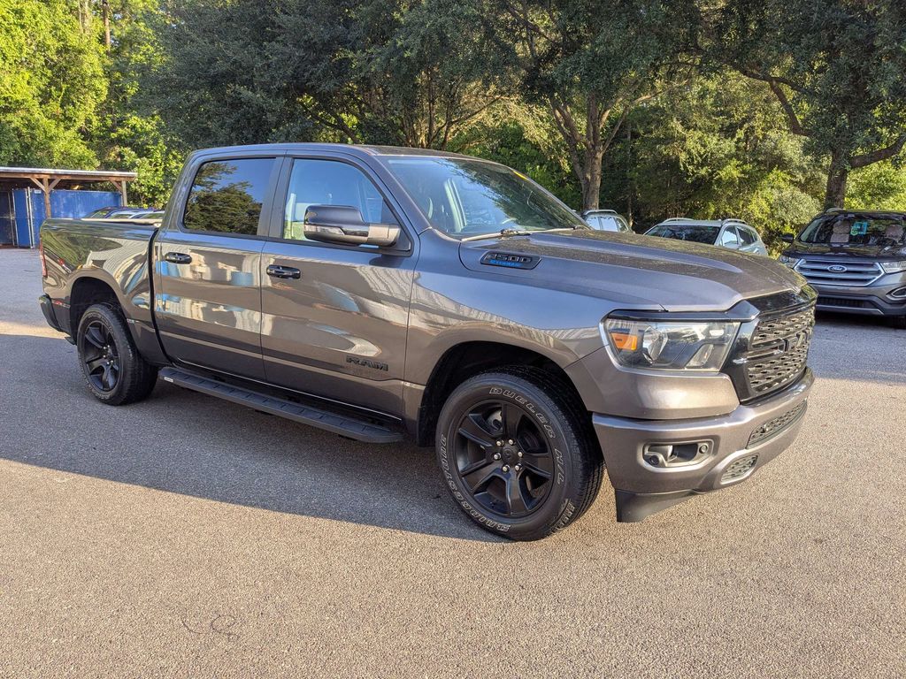 Gray (Granite Crystal Metallic Clearcoat) 2024 RAM 1500 Pickup Truck 4X2 8-Speed Automatic
