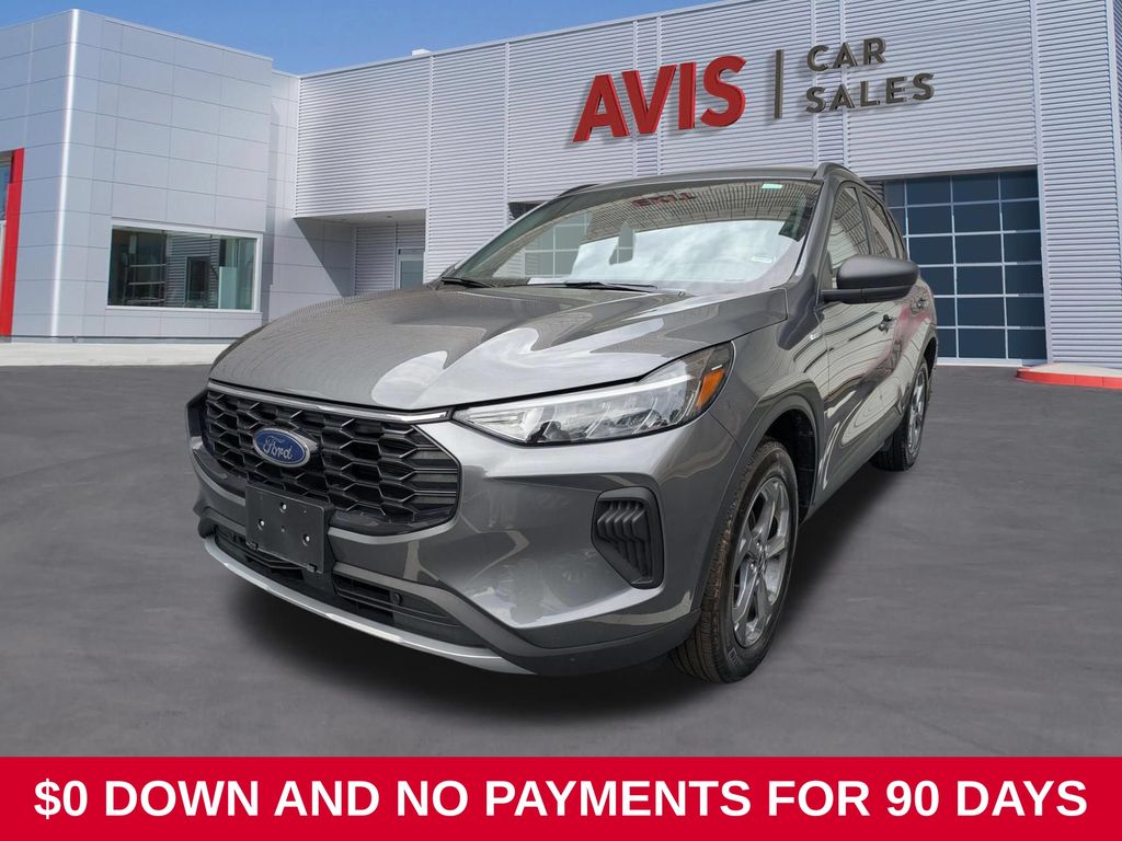 Gray Metallic 2025 Ford Escape SUV / Crossover All-Wheel Drive 8-Speed Automatic