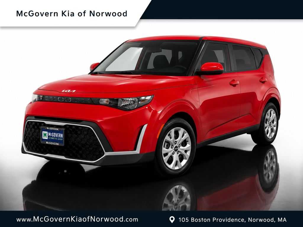 Inferno Red 2023 Kia Soul SUV / Crossover Front-Wheel Drive Continuously Variable Transmission