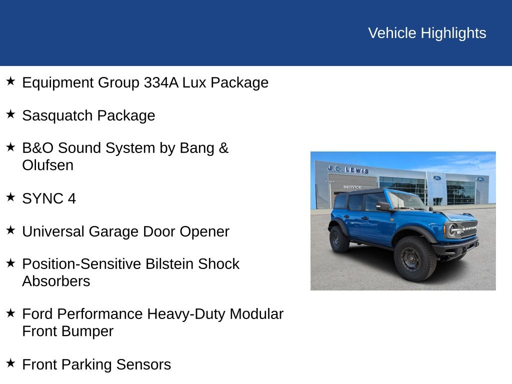 2025 Ford Bronco Badlands