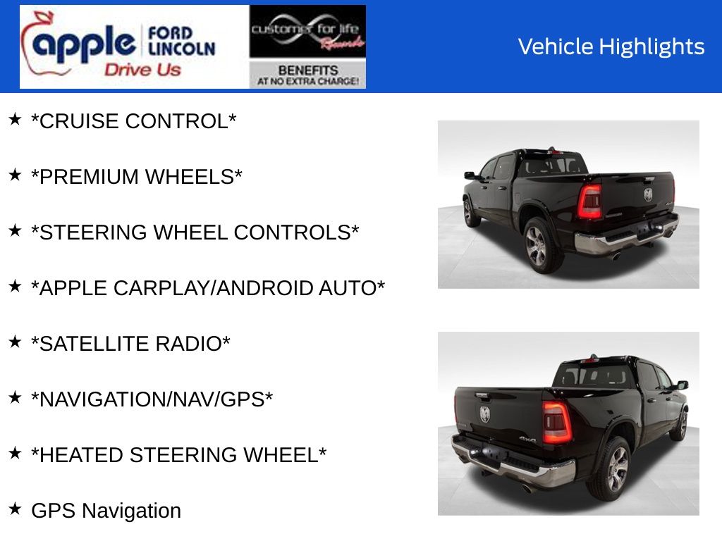 2022 Ram 1500 Laramie Crew Cab 4x4 5'7" Box