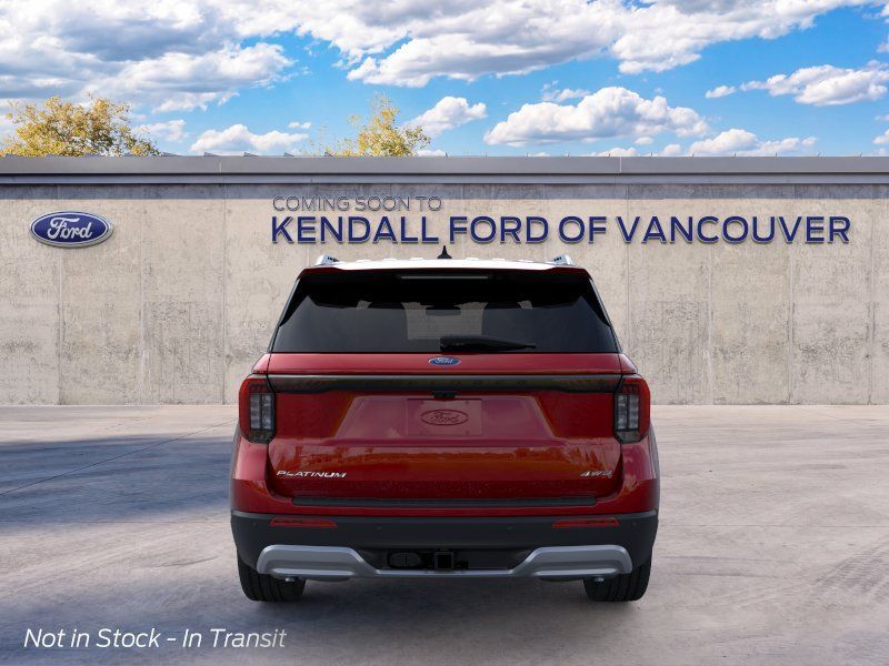 New 2026 Red Ford Platinum image 5