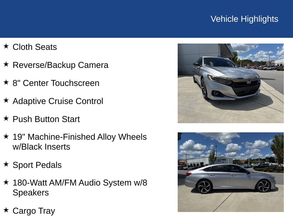 2021 Honda Accord Sport
