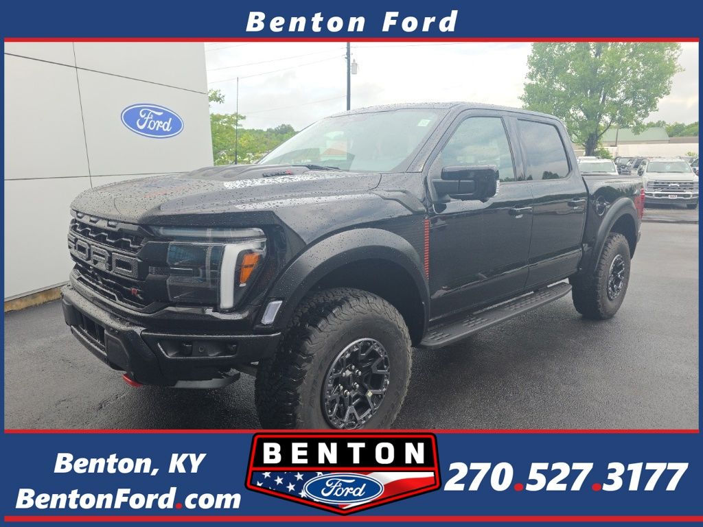 Black Metallic 2025 Ford F-150 Pickup Truck Four-Wheel Drive Automatic