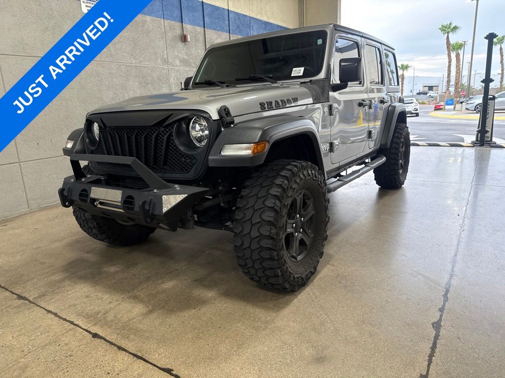 Billet Silver Metallic Clearcoat 2020 Jeep Wrangler SUV / Crossover Four-Wheel Drive 8-Speed Automatic