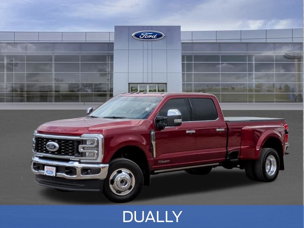 Ruby Red Metallic 2026 Ford F-350 Super Duty Lariat Crew Cab LB DRW 4WD Pickup Truck Four-Wheel Drive Automatic