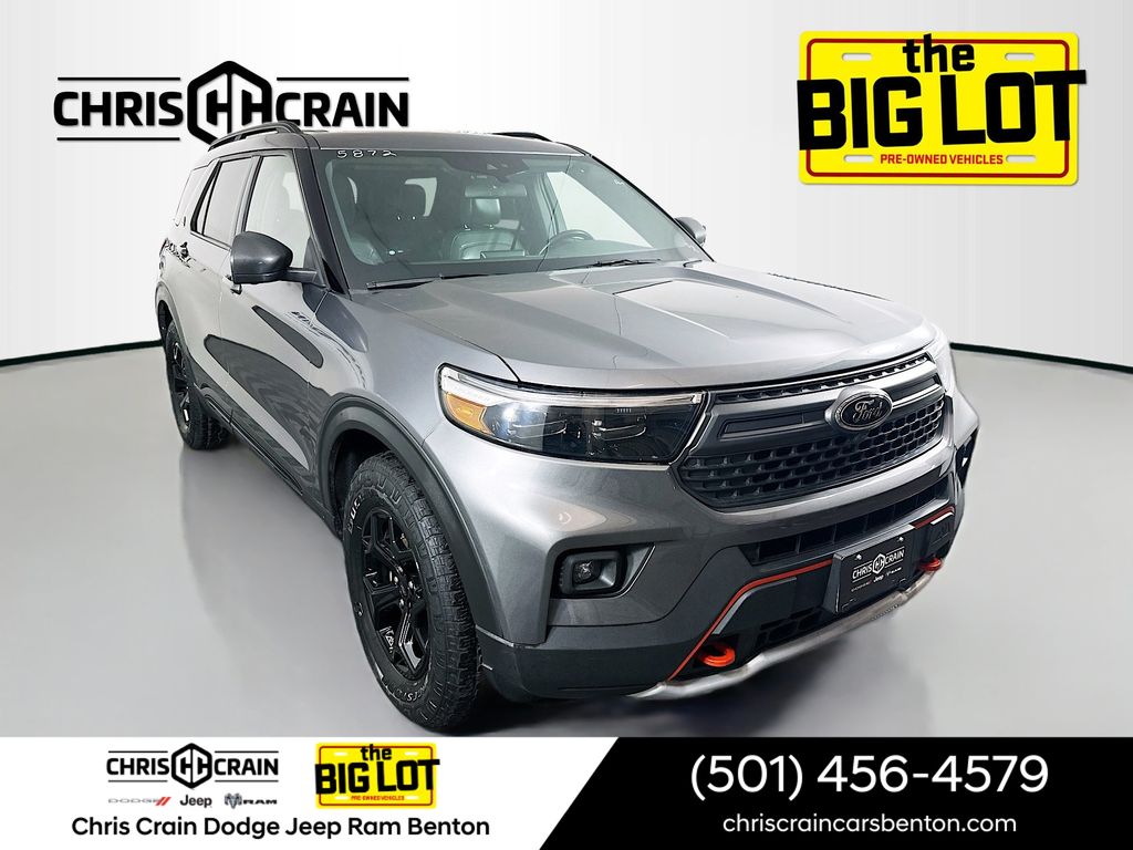 Gray Metallic 2022 Ford Explorer Timberline AWD SUV / Crossover All-Wheel Drive Automatic