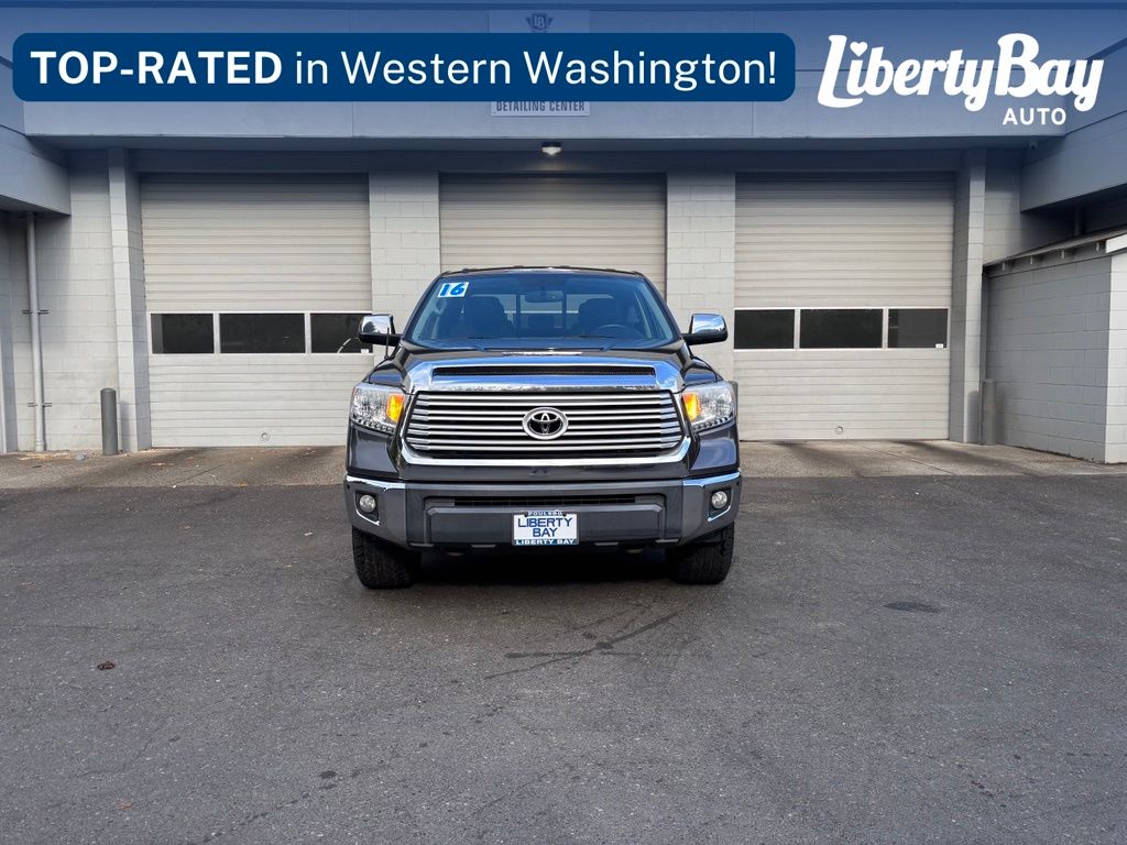 Silver 2016 Toyota Tundra Pickup Truck Four-Wheel Drive 6-Speed Automatic Overdrive