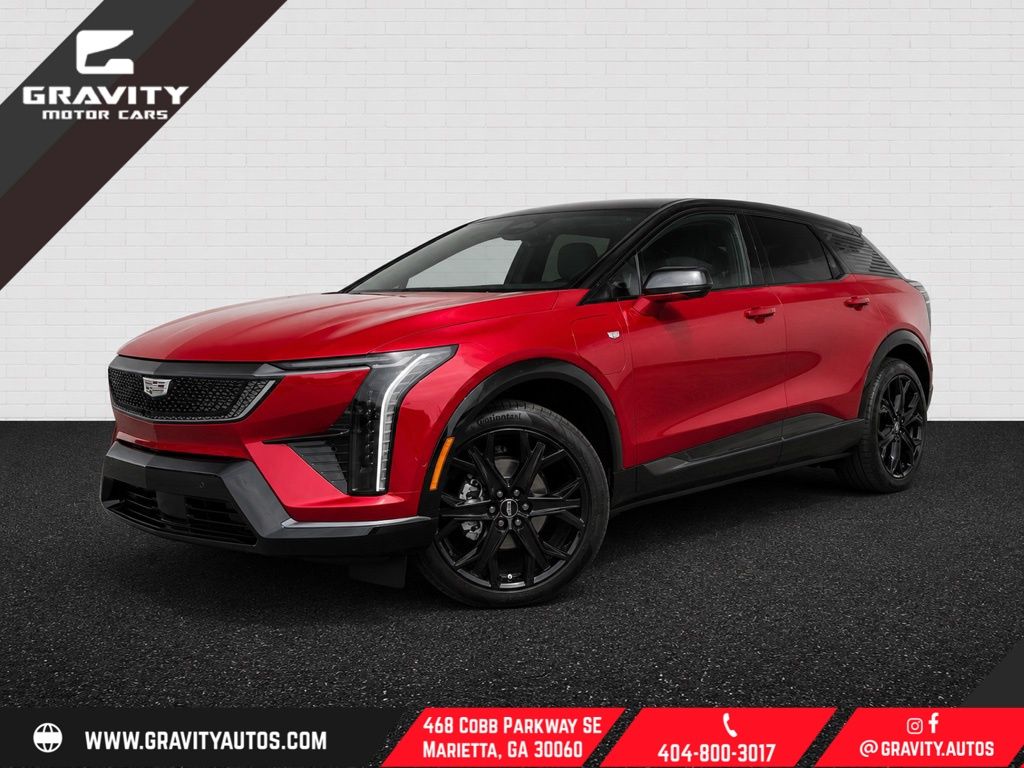 Radiant Red Tintcoat 2025 Cadillac OPTIQ Sport 1 AWD SUV / Crossover All-Wheel Drive 1-Speed Automatic