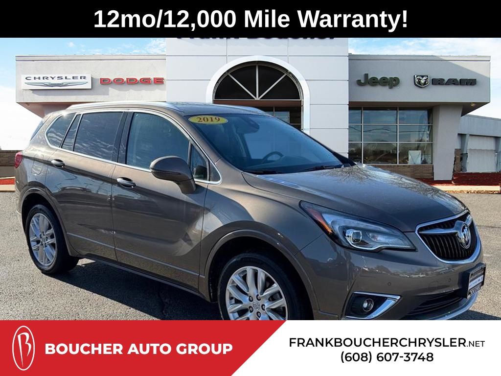Bronze Alloy Metallic 2019 Buick Envision Premium AWD SUV / Crossover All-Wheel Drive 9-Speed Automatic