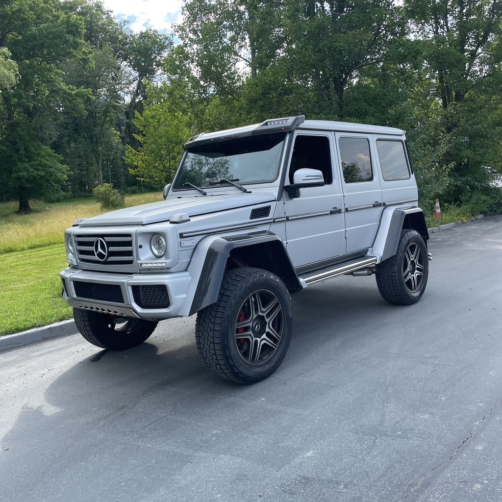 Black 2017 Mercedes-Benz G-Class SUV / Crossover All-Wheel Drive 7-Speed Automatic