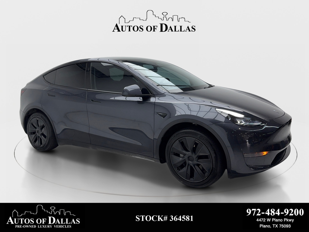 Gray 2025 Tesla Model Y SUV / Crossover Rear-Wheel Drive 1-Speed Automatic