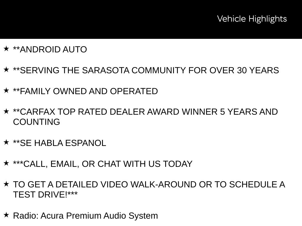 Certified Used 2024  Acura A-Spec Package image 10