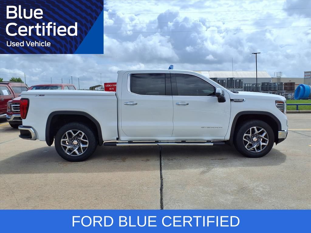 2022 GMC Sierra 1500 SLT White at Classic Chevrolet Galveston