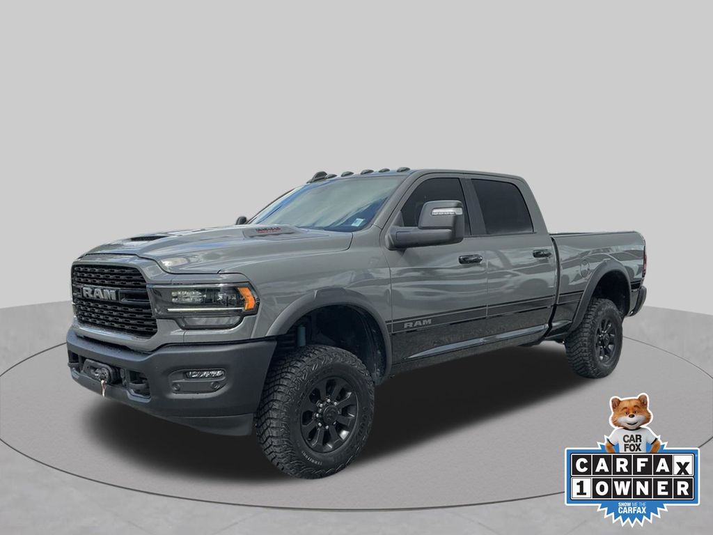 Ceramic Gray Clearcoat 2024 RAM 2500 Pickup Truck Four-Wheel Drive 8-Speed Automatic
