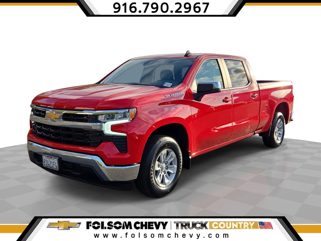 Red Hot 2025 Chevrolet Silverado 1500 Pickup Truck 4X2 Automatic