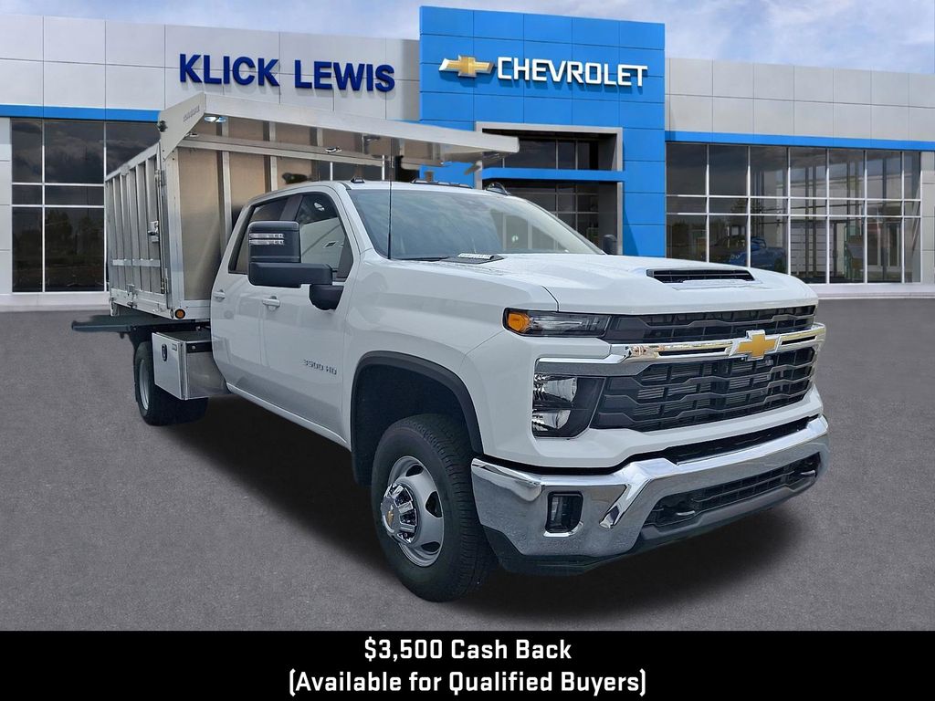 2026 Chevrolet Silverado 3500HD LT White at Klick Lewis Buick Chevrolet