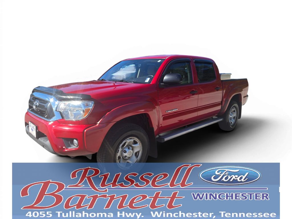 Barcelona Red Metallic 2012 Toyota Tacoma Pickup Truck 4X2 5-Speed Automatic Overdrive