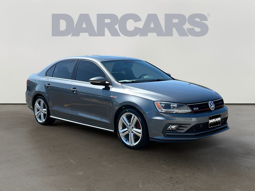 Platinum Gray Metallic 2016 Volkswagen Jetta GLI 2.0T SE FWD Sedan Front-Wheel Drive 6-Speed Manual