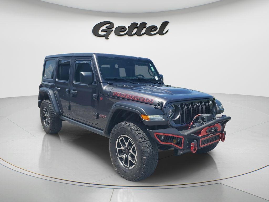 Used 2024 Gray Jeep Rubicon image 3