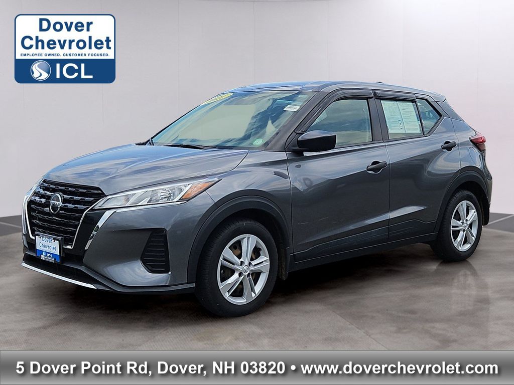 Gray (Gun Metallic) 2021 Nissan Kicks SUV / Crossover Front-Wheel Drive Continuously Variable Transmission