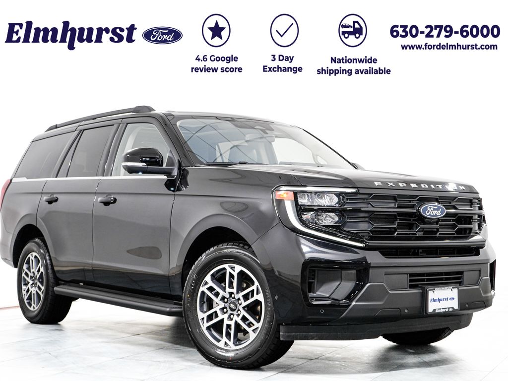 Black Metallic 2025 Ford Expedition SUV / Crossover Four-Wheel Drive Automatic