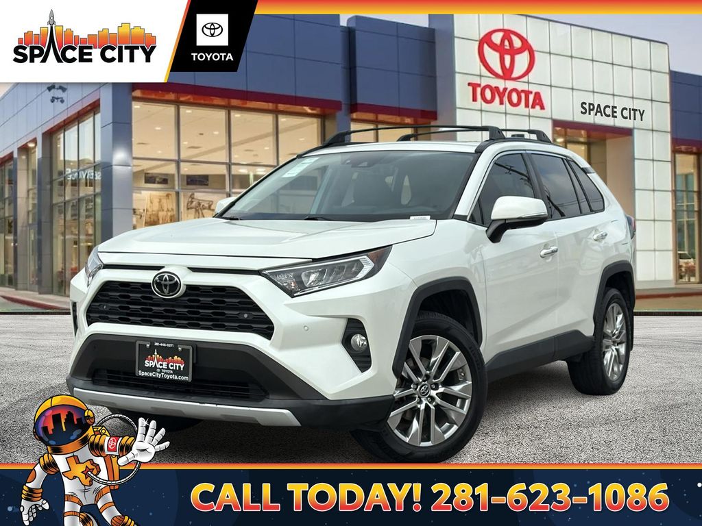 Super White 2019 Toyota RAV4 Limited AWD SUV / Crossover All-Wheel Drive 8-Speed Automatic