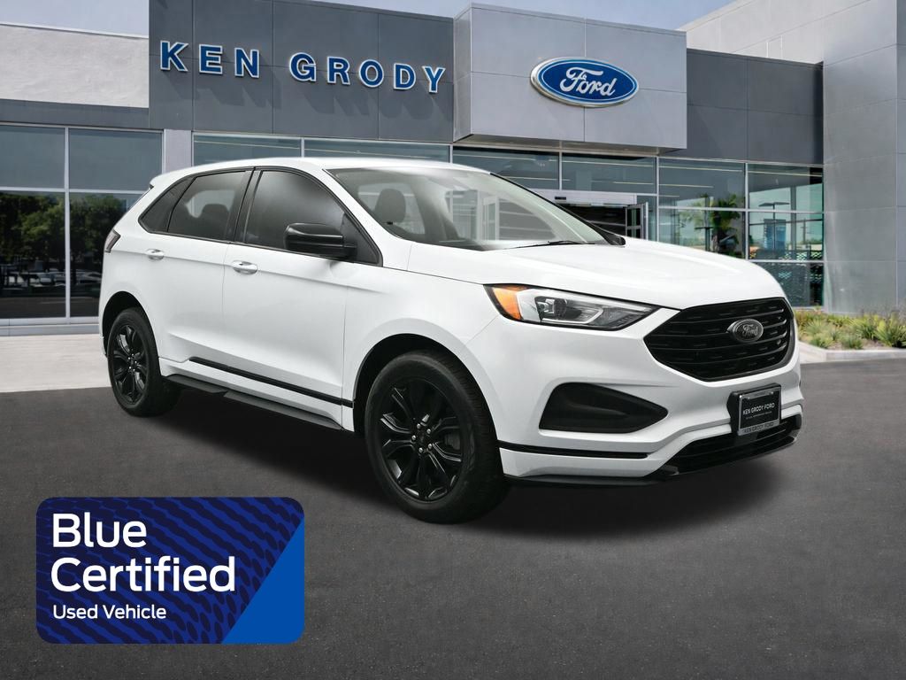 Oxford White 2024 Ford Edge SE AWD SUV / Crossover All-Wheel Drive 8-Speed Automatic