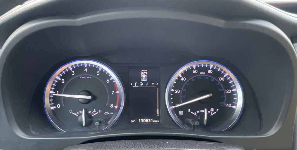 2016 Toyota Highlander XLE V6 Blue at Gullo Toyota
