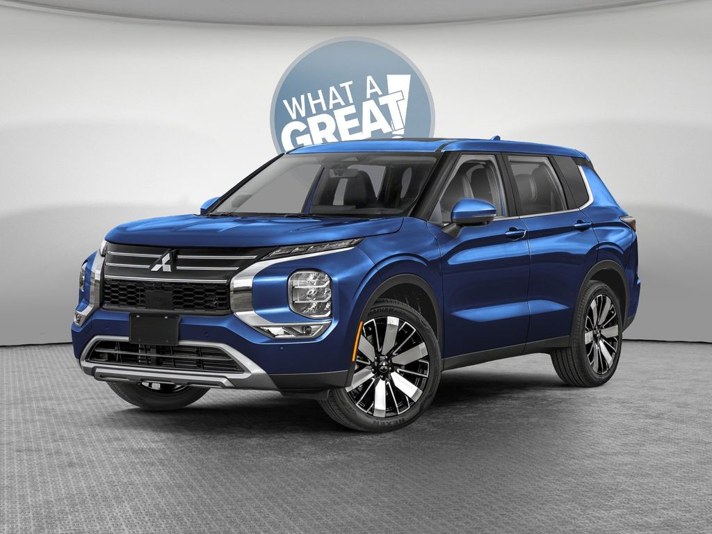 Cosmic Blue Metallic 2026 Mitsubishi Outlander SUV / Crossover Front-Wheel Drive Continuously Variable Transmission