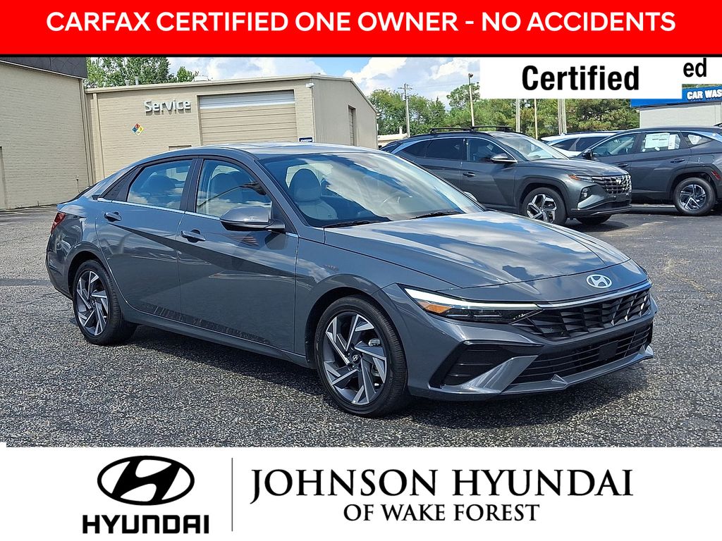 Ecotronic Gray 2025 Hyundai Elantra Sedan Front-Wheel Drive Continuously Variable Transmission