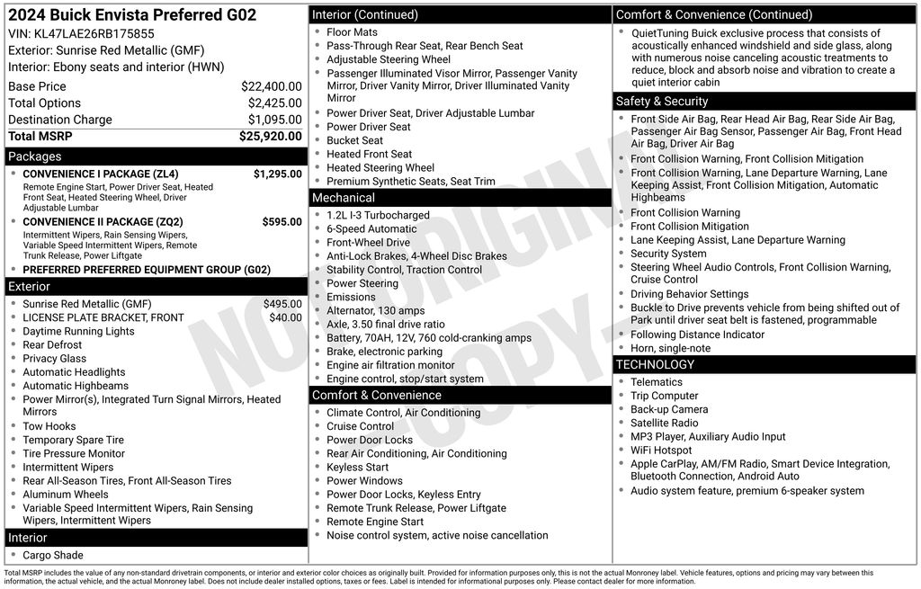 2024 Buick Envista Preferred