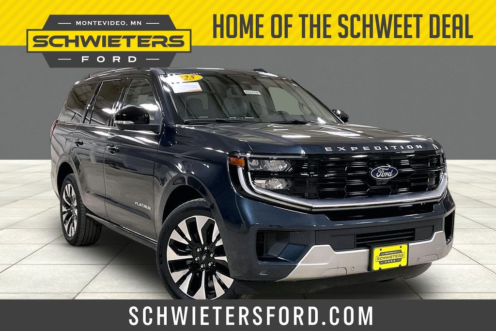 Blue Metallic 2025 Ford Expedition SUV / Crossover Four-Wheel Drive Automatic