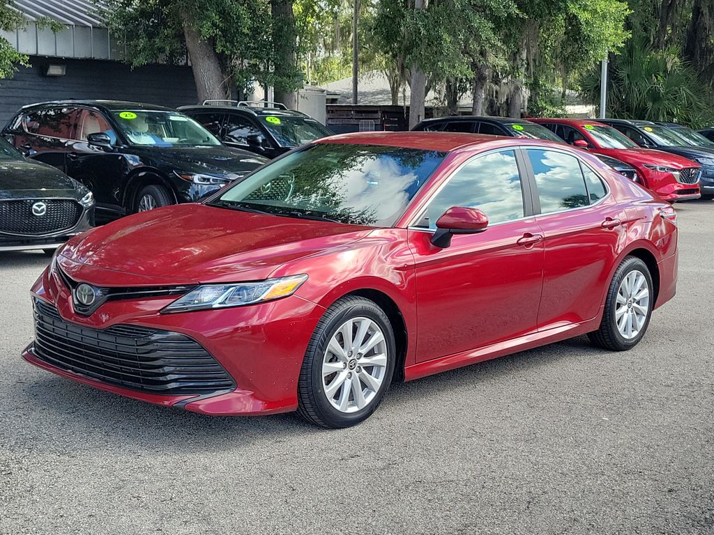 Pearl 2020 Toyota Camry Sedan Front-Wheel Drive 8-Speed Automatic