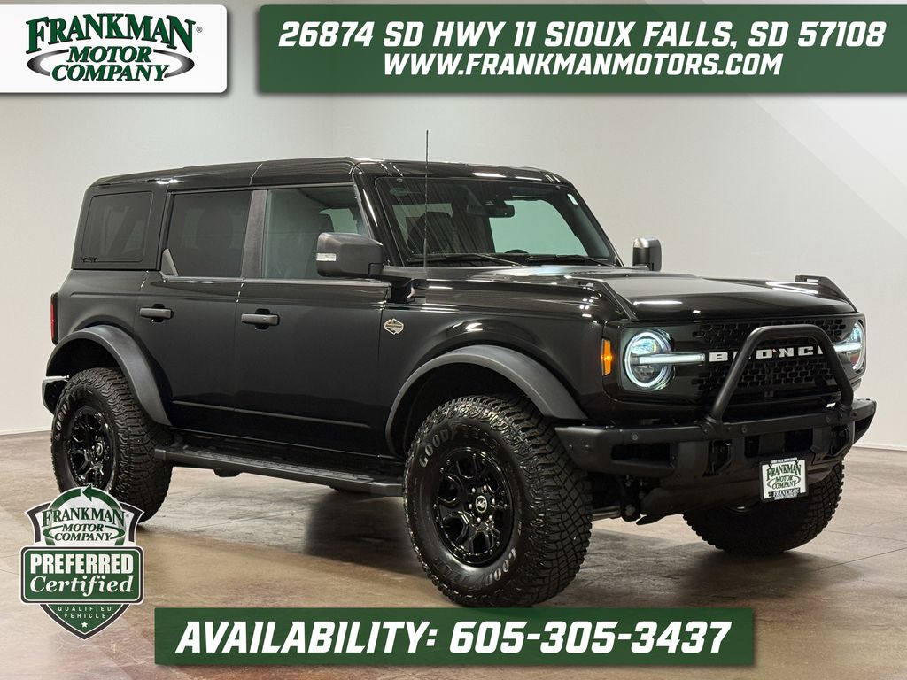 Shadow Black 2024 Ford Bronco SUV / Crossover Four-Wheel Drive Automatic